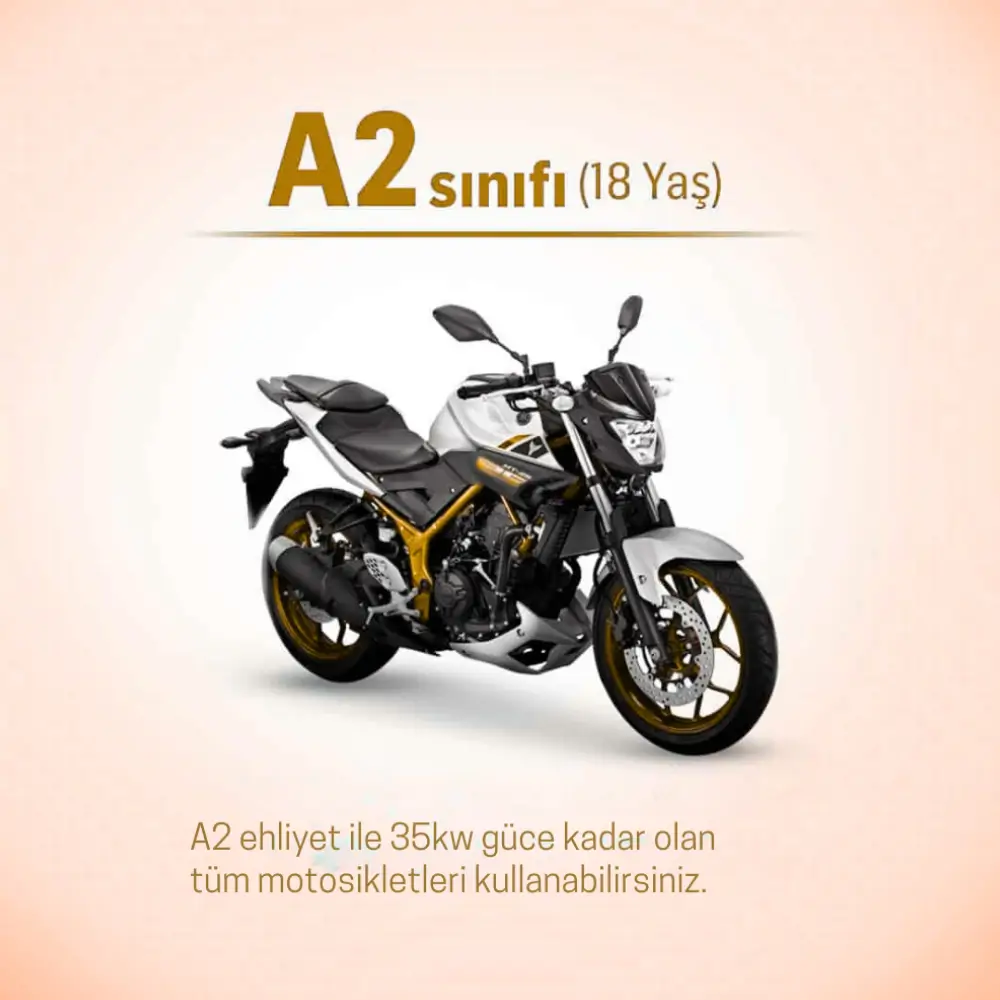A2 Sınıfı Ehliyet Kimler Alabilir?
