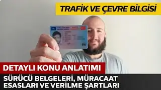 Sürücü Belgeleri, Müracaat Esasları ve Verilme Şartları