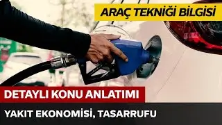 Yakıt Ekonomisi, Tasarrufu